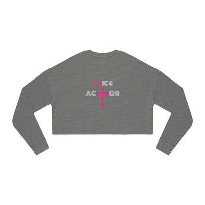 Voice Actor Women's Cropped | Cozy Casual Wear
