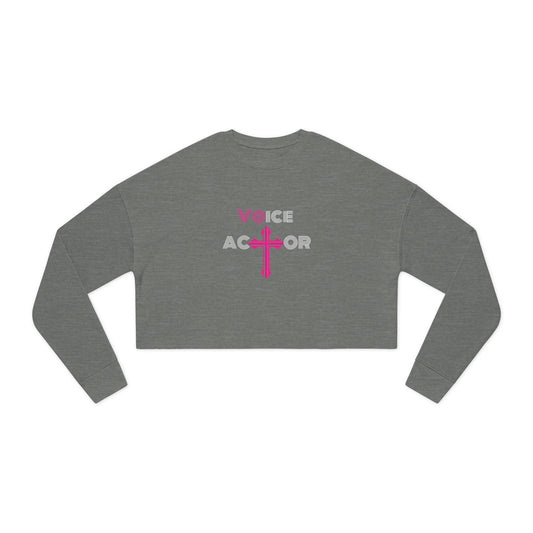 Voice Actor Women's Cropped | Cozy Casual Wear