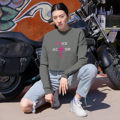 Voice Actor Women's Cropped | Cozy Casual Wear
