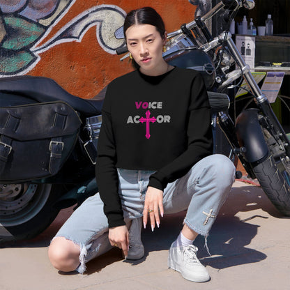 Voice Actor Women's Cropped | Cozy Casual Wear