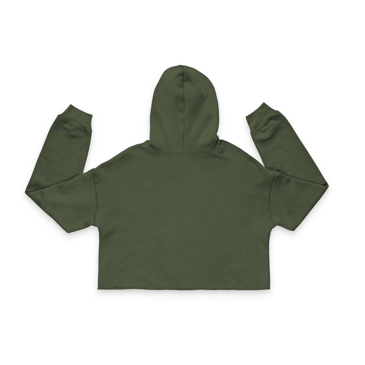 Cropped Hoodie — 'Voice Actor' Pink Cross Logo