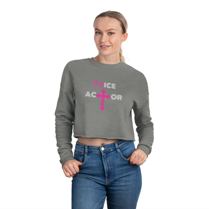 Voice Actor Women's Cropped | Cozy Casual Wear