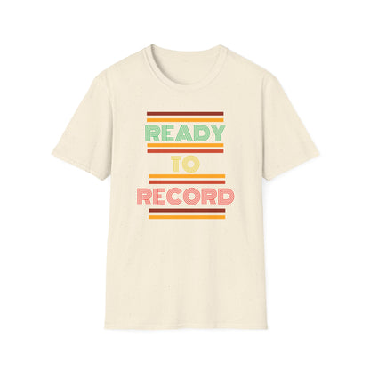 Retro Recording Ready Unisex T-Shirt