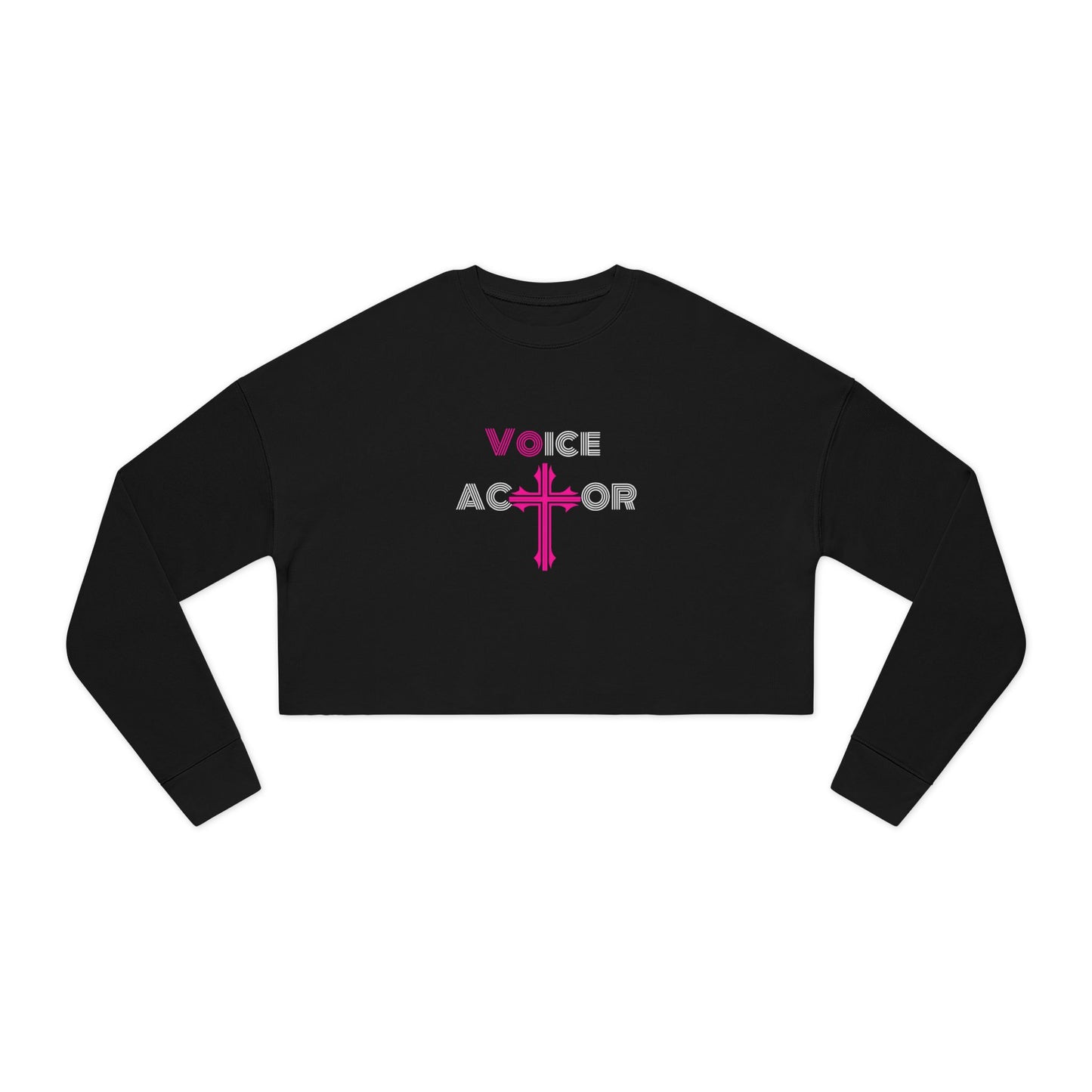 Voice Actor Women's Cropped | Cozy Casual Wear